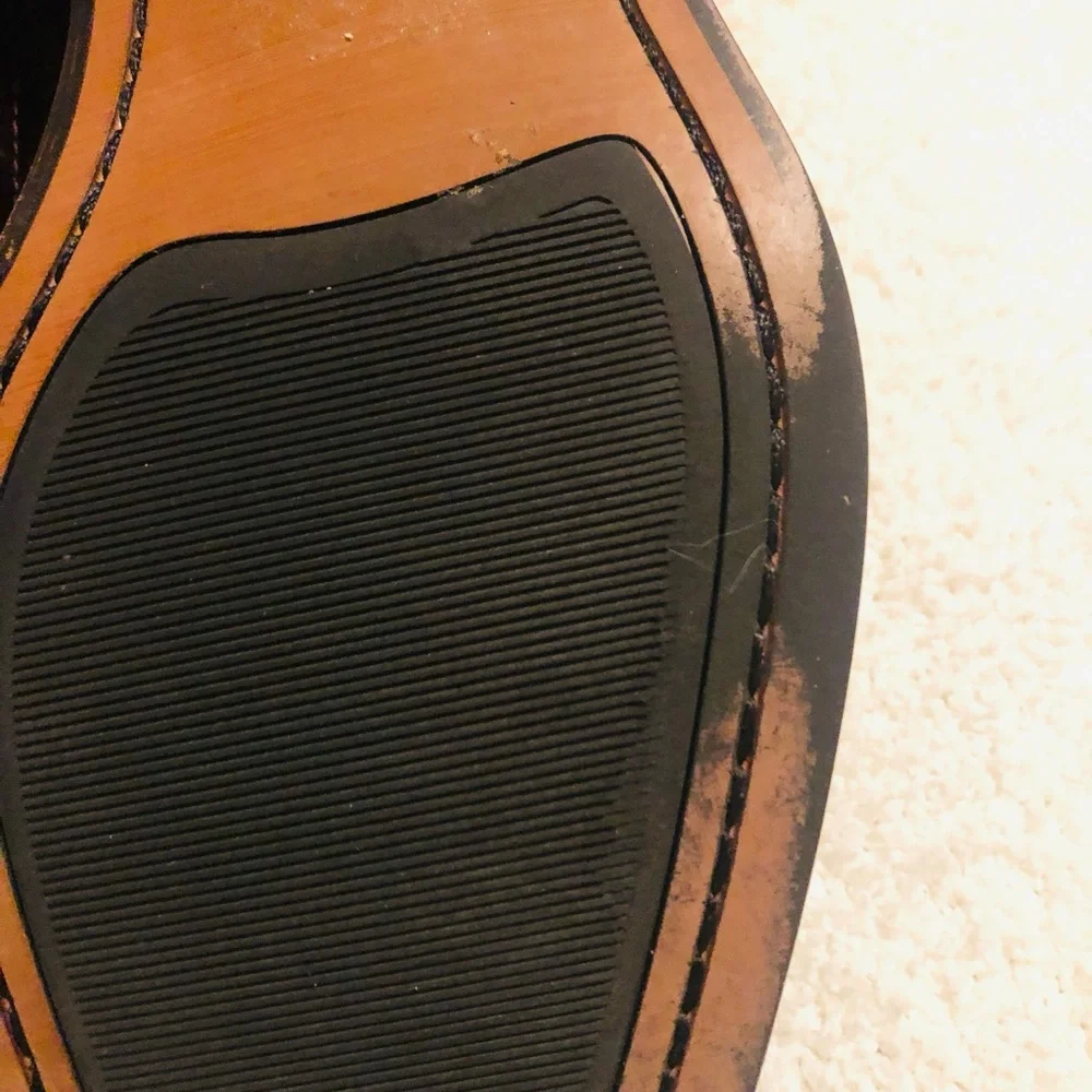 Florsheim Brown Oxford Dress Shoes Sleek Leather Design